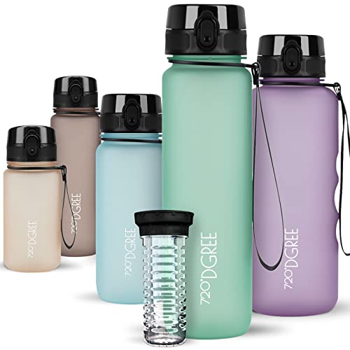 Leak Proof Reusable Lightweight Sports Water Bottle with Infuser (1.5L)