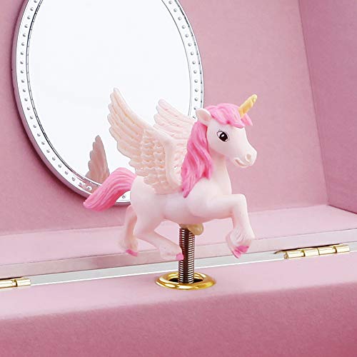 Musical Jewelry Glitter Storage Box