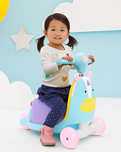 3-in-1 Baby Activity Unicorn Push Walker