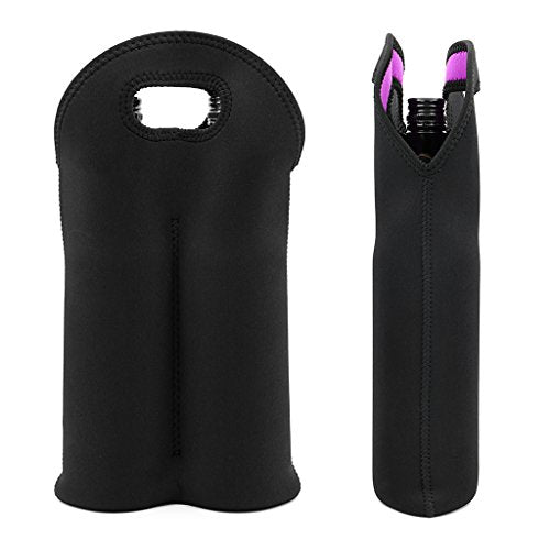 Insulated Wine Carrier Tote Bag (2 Bottles)
