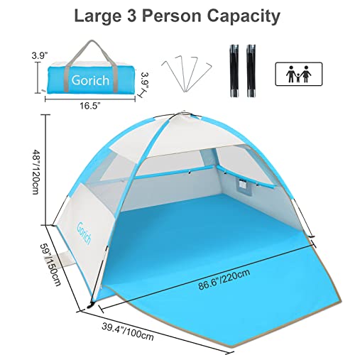 Portable Beach Tent Sun Canopy