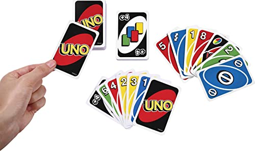 UNO Family Card Game, Ages 7+