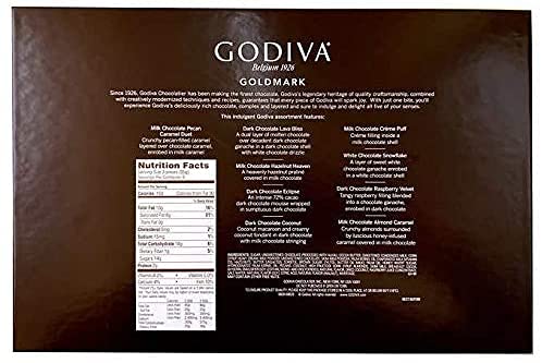 Godivas Belgium Assorted Chocolates