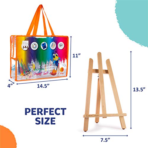 Canvas Art Paint Set (27 Pieces), Ages 4+