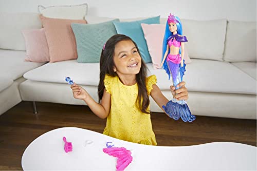Barbie Mermaid Mermaid Doll with Pet, Ages 3+