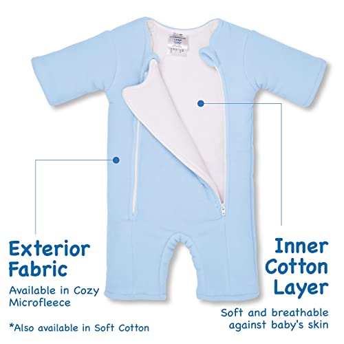 Baby Microfleece Sleep Suit Swaddle (3-6m)