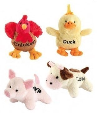 Barnyard Animals with Sounds Carrier Set