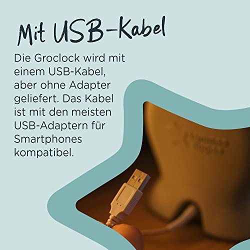 Groclock Sleep Trainer USB Alarm Clock