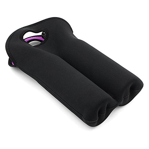 Insulated Wine Carrier Tote Bag (2 Bottles)