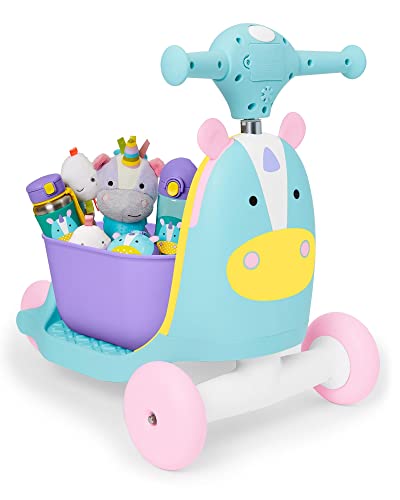 3-in-1 Baby Activity Unicorn Push Walker