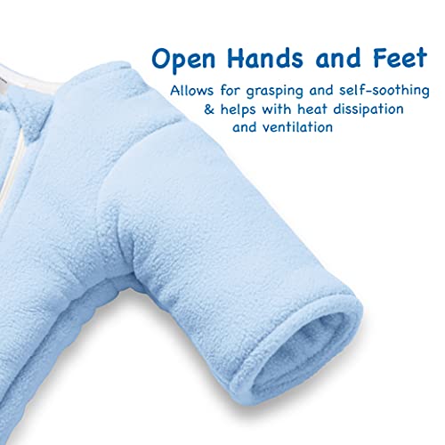 Baby Microfleece Sleep Suit Swaddle (3-6m)