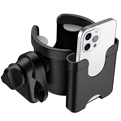 Stroller Universal Cup Holder with Phone Holder