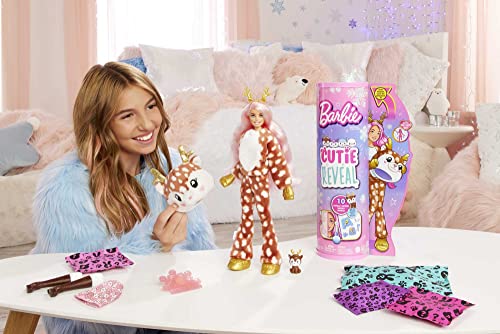 Barbie Doll Cutie Reveal (10 Surprises)