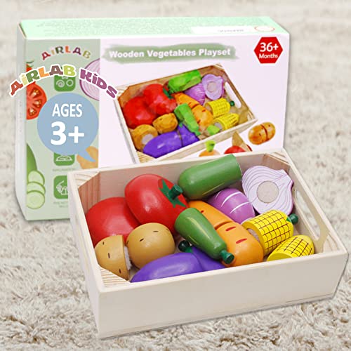 Wooden Play Food Toy Set