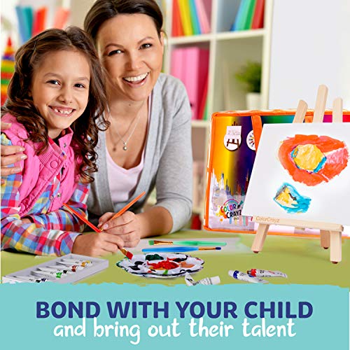 Canvas Art Paint Set (27 Pieces), Ages 4+