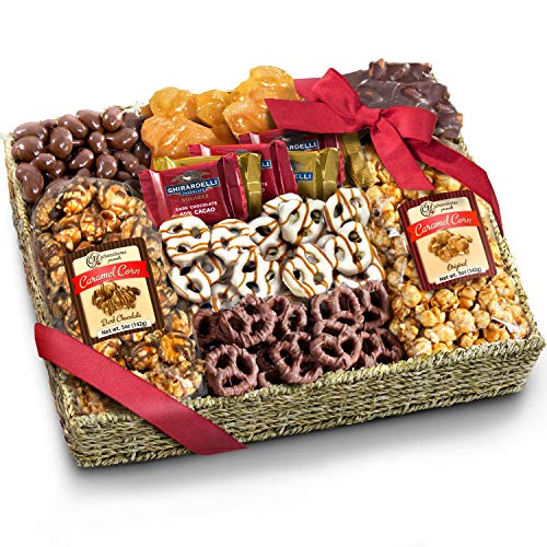 Chocolate Caramel and Crunch Gift Basket
