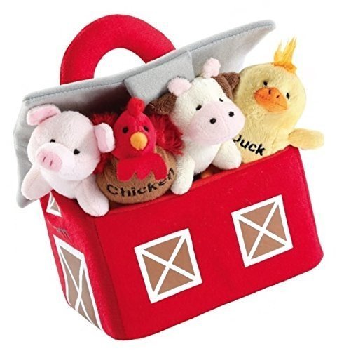 Barnyard Animals with Sounds Carrier Set