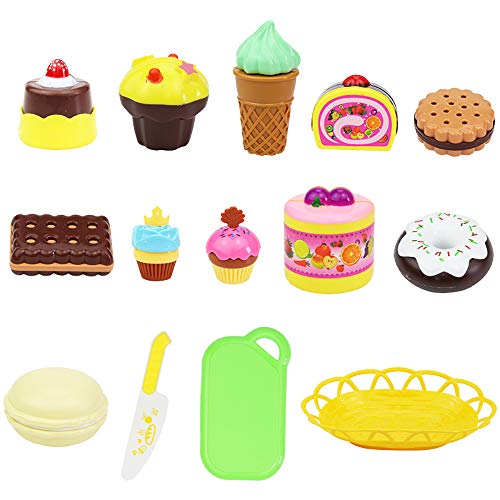 Pretend Food Play Set (15 Pieces)