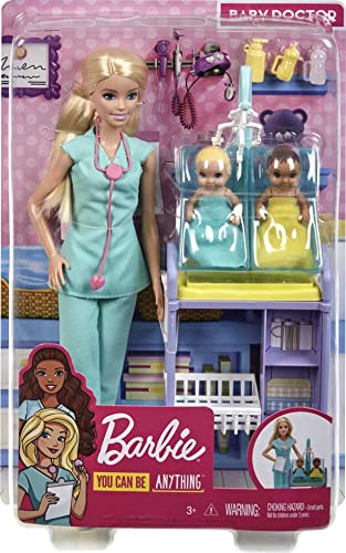 Barbie Baby Doctor Playset, Ages 3+