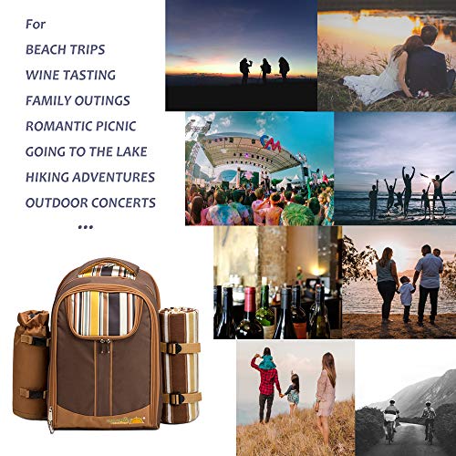 Picnic Backpack Bag (2 Person)