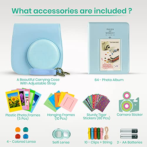 Fujifilm Instax Mini 9 Instant Camera Set (4 Pack, 40 Films)