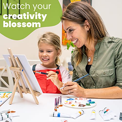 Acrylic Paint Set with Canvas Painting Kit