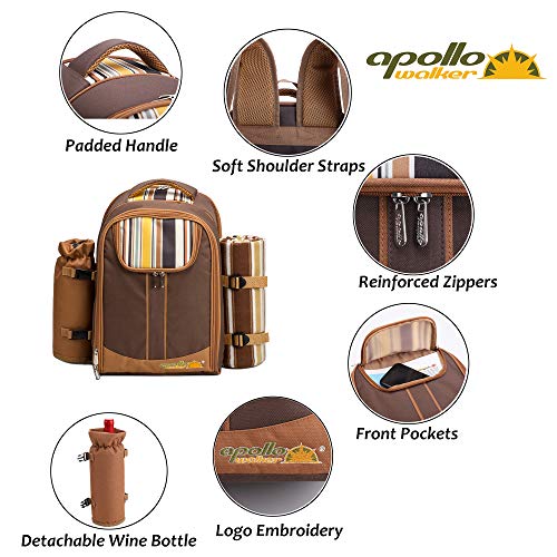 Picnic Backpack Bag (2 Person)