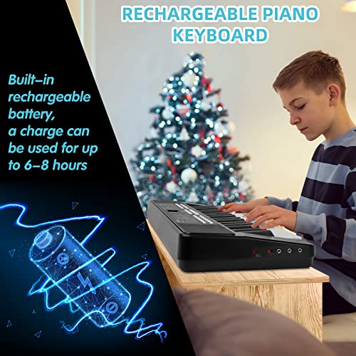 Electronic Portable LED Piano Keyboard (37 Keys)