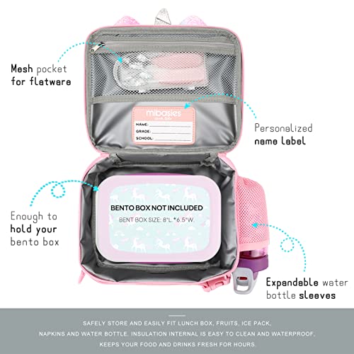 Kids Rainbow Unicorn Insulated Lunch Box