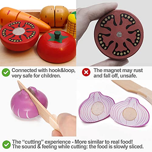 Wooden Play Food Toy Set
