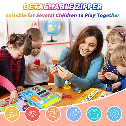 Montessori Educational Busy Board, Ages 3+