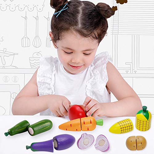 Wooden Play Food Toy Set