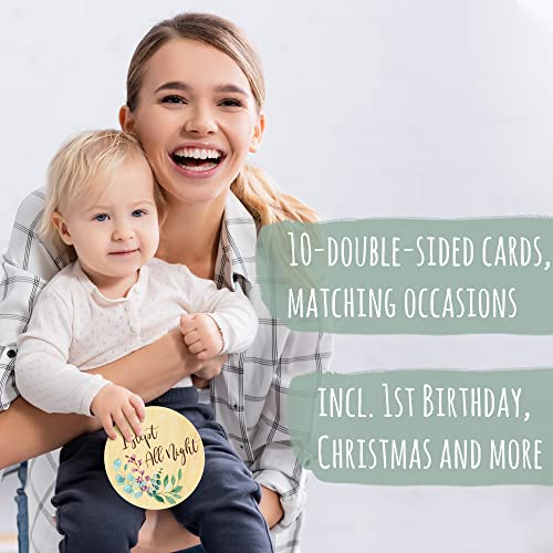 Monthly Newborn Milestone Cards