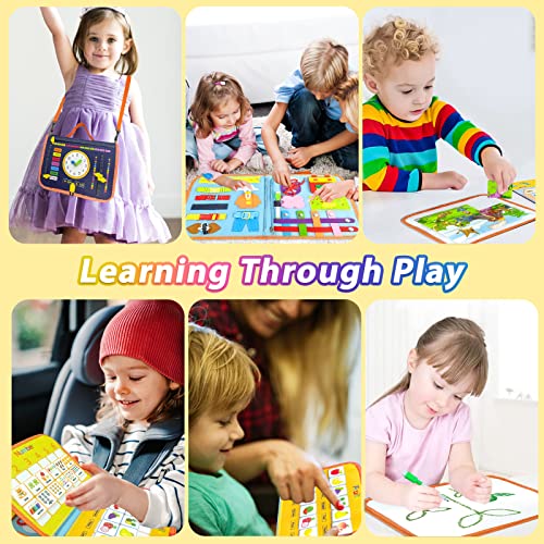 Montessori Educational Busy Board, Ages 3+