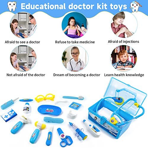 Doctor Pretend Costume Doctor Kit Set, Ages 3+