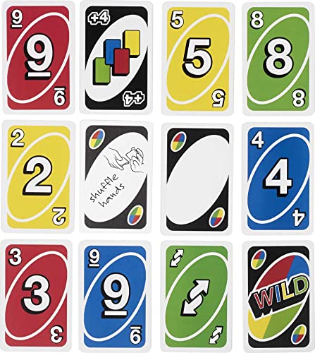 UNO Family Card Game, Ages 7+
