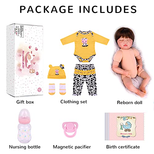 Realistic Newborn Baby Dolls (22-inch), Ages 3+