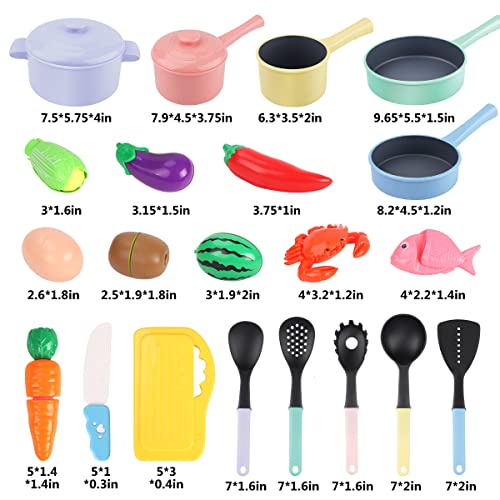 Pretend Play Kitchen Accessories Set, Ages 2+
