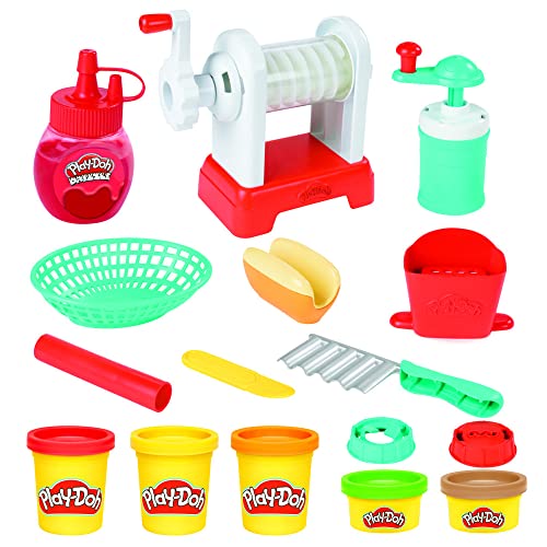 Play-Doh Kitchen Spiral Fries Playset, Ages 3+