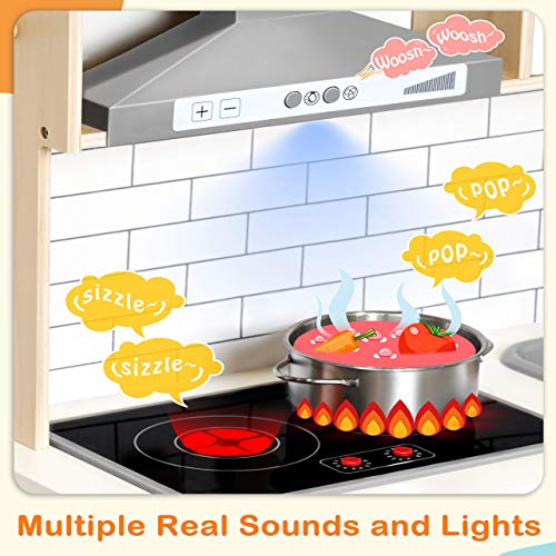 Pretend Play Kitchen Set (18 Pieces)