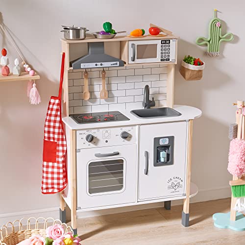 Pretend Play Kitchen Set (18 Pieces)