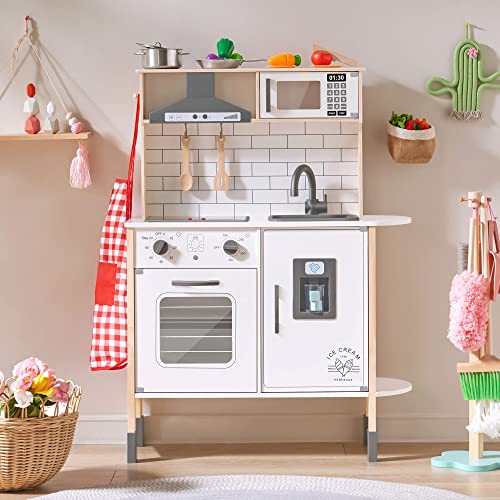 Pretend Play Kitchen Set (18 Pieces)