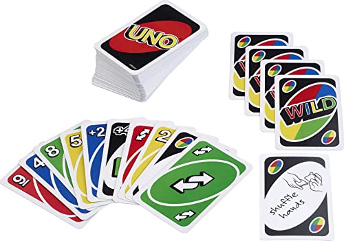 UNO Family Card Game, Ages 7+