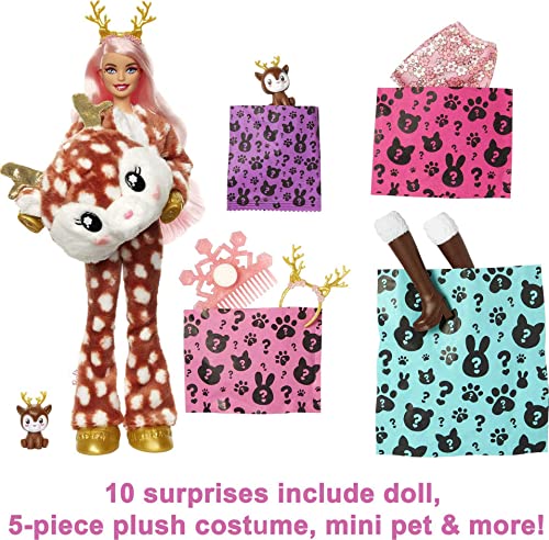 Barbie Doll Cutie Reveal (10 Surprises)
