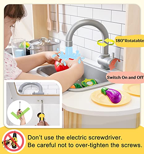 Pretend Play Kitchen Set (18 Pieces)