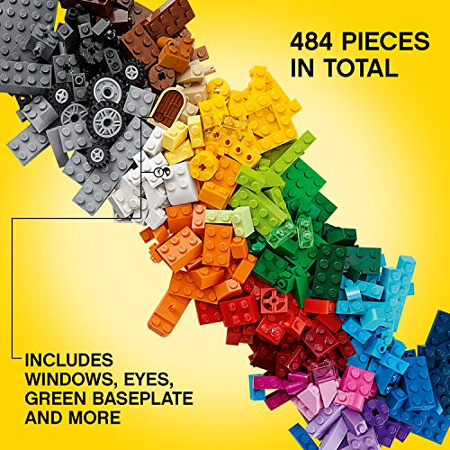 LEGO Creative Brick Box (484 Pieces), Ages 4+