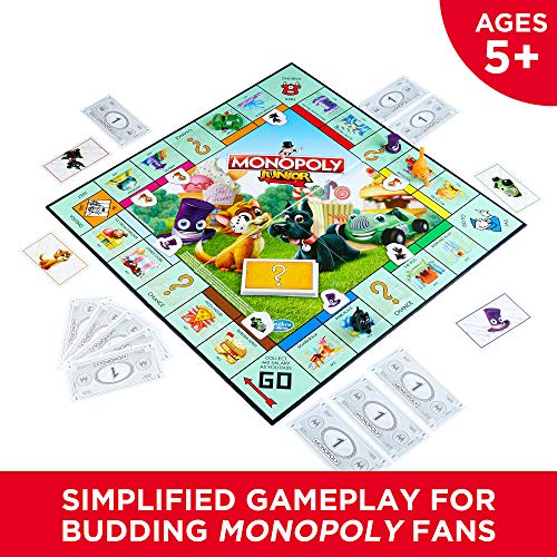 Monopoly Junior Board Game, Ages 5+