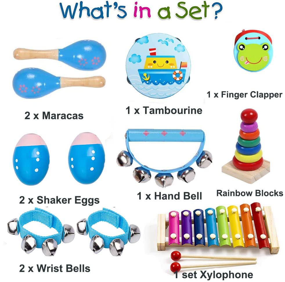 Musical Instruments Sets (12 Pieces)