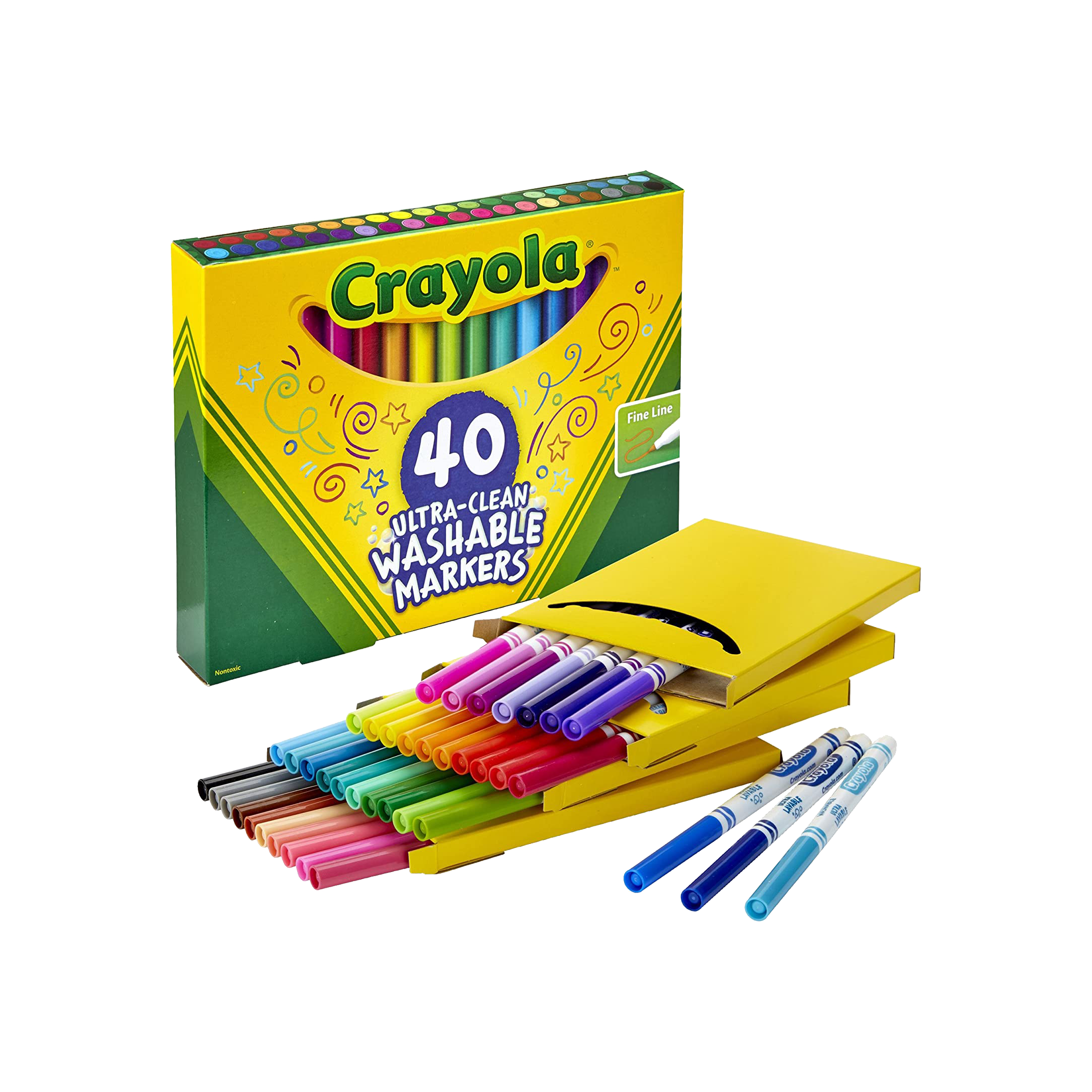 Ultra Clean Washable Crayons: What's Inside the Box