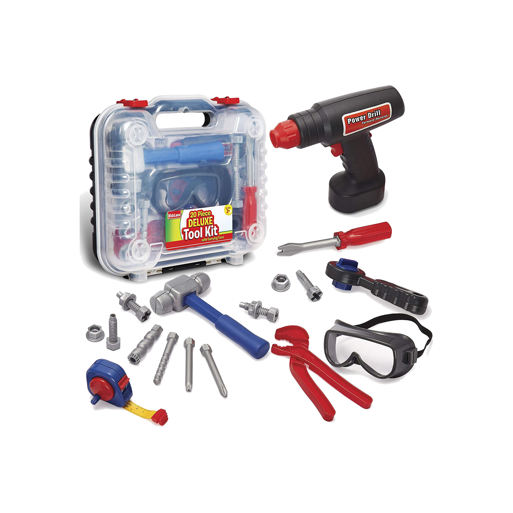 Electric Toy Tool Box Set (20 Pieces)